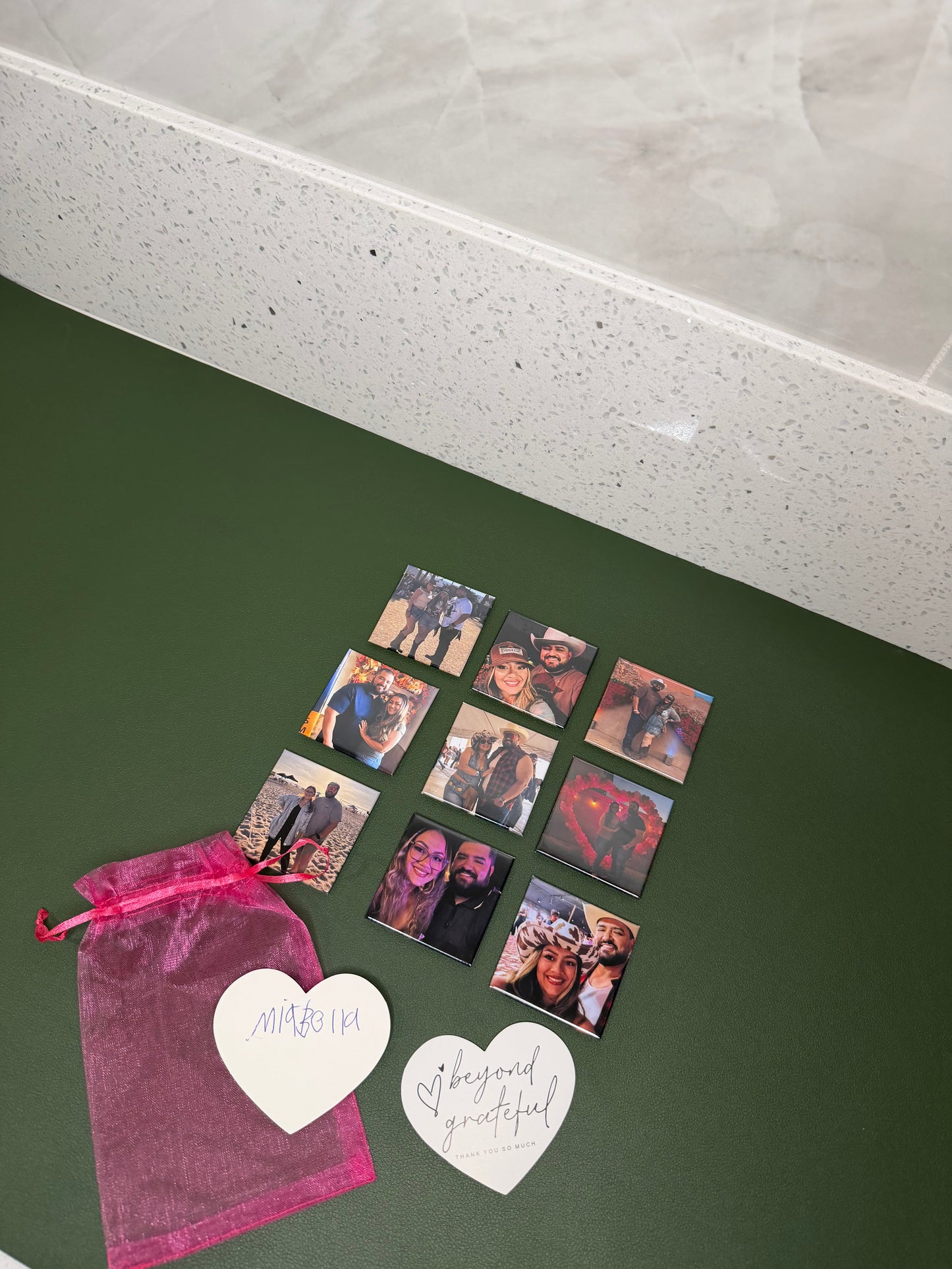 Custom 2x2 Photo Magnets - Set of 9