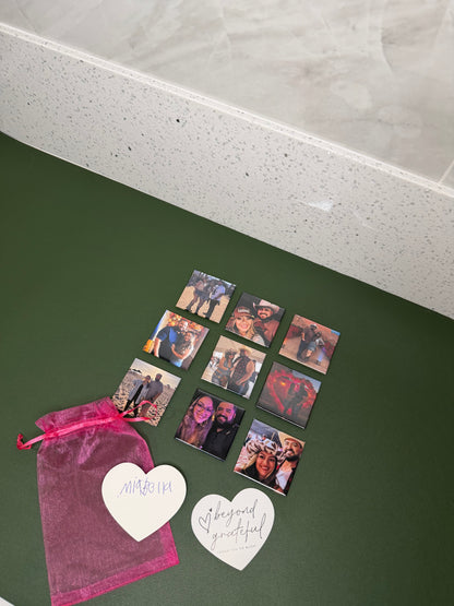 Custom 2x2 Photo Magnets - Set of 9